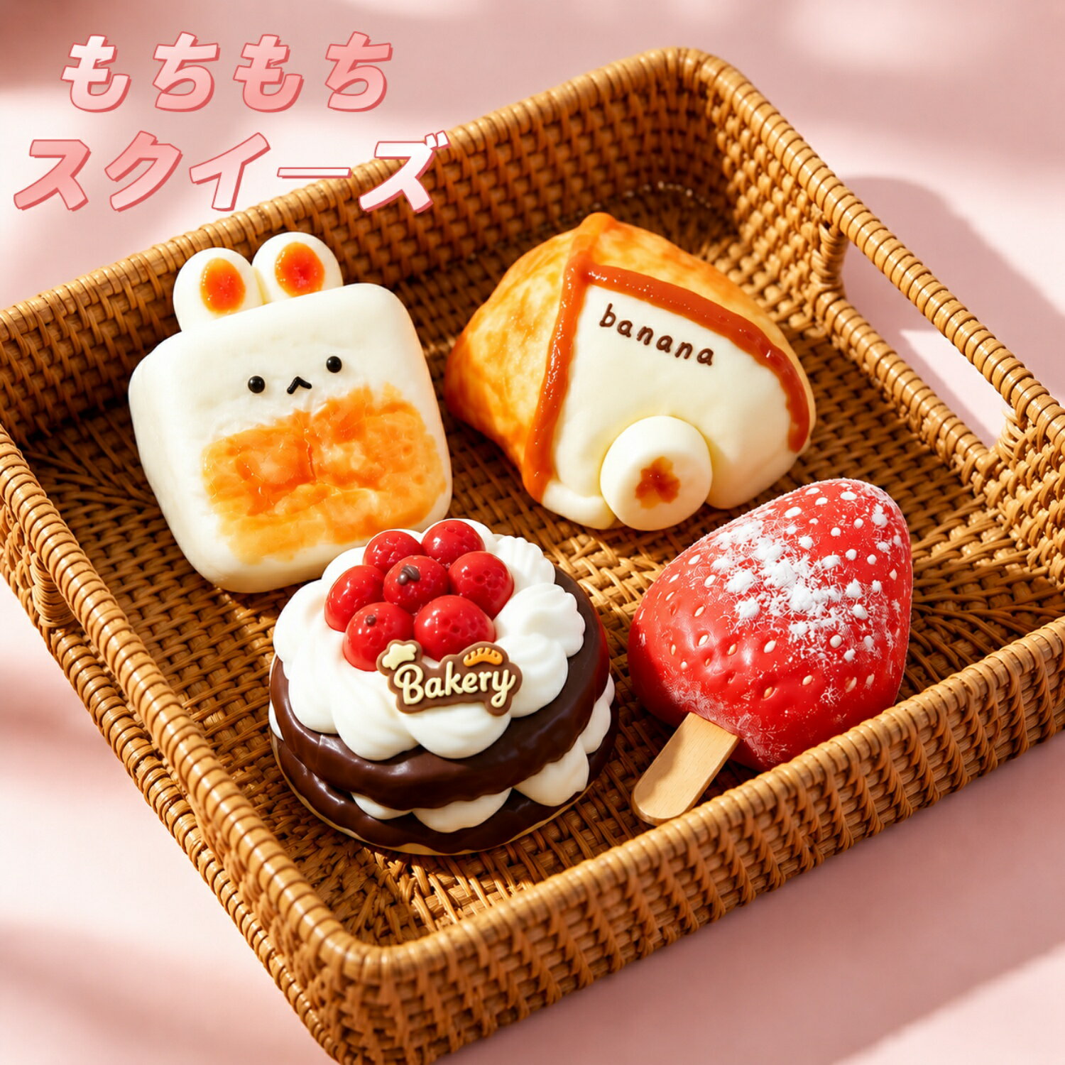 楽天市場】スクイーズ momoロールケーキの通販