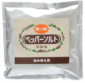 （海の精）ペッパーソルト　詰め替え用　55g 【メール便対応】| 国産塩 伊豆大島産 自然塩 海水塩|s60 1