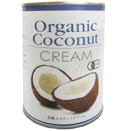 世界中で絶賛されているミラクルフード「生活の木」と呼ばれるココナッツ。ココナッツは世界中で絶賛されているミラクルフードです。ココナッツの胚乳をすりおろし、水と煮込んで裏ごししたココナッツミルクとも呼ばれる甘い乳状のクリームです。 ☆ココナッツクリームの摂取は、ウイルスやバクテリアへの抵抗力を強め、皮膚感染から守ってくれ 　免疫力アップが期待できてます。 ☆トランス脂肪酸とコレステロールが含まれないため、ヘルシーなお菓子作りにも最適です。 油脂分20〜22％ 商品詳細名称 オーガニックココナッツクリーム 原材料名オーガニックココナッツ、安定剤（グァーガム）（タイ産） 内容量400ml 保存方法直射日光や高温多湿を避けて下さい 配送方法宅配便 出荷目安【在庫がある場合】1〜2営業日以内ほぼ即日発送可能です！繁忙期のみ2・3営業日頂きます。【在庫がない場合】2週間〜一ヶ月程度 製造者株式会社むそう商事大阪府大阪市北区西天満3-7-22 【栄養成分（100g当たり）】エネルギー：210kcal たんぱく質：1.3g 脂質：21g 糖質：2.01g 食物繊維：0g ナトリウム：30.7mg トランス脂肪酸：0g コレステロール：0mg 【アレルギー表示（27品目中）】なし 食べ方・使用方法●カレーや煮込み料理に入れるとまろやかになります。 ●スムージーやお菓子作りにも最適です。！ キーワード：ムソー むそう オーガニック ココナッツクリーム 400ml 有機 JAS ココナッツ ミルク オイル クリーム 有機JAS認定 マクロビ ダイエット お菓子 おやつ インドカレー スパイスカレーお料理やお菓子作りに大活躍！レモン風味がアクセント！まろやか濃厚なココナッツのブラマンジェ野菜たっぷり！ココナッツクリームで辛さもマイルド。ベジココナッツカレー牛乳も使った、ココナッツクリームパスタ むそう オーガニックココナッツクリーム 21848(400ml)