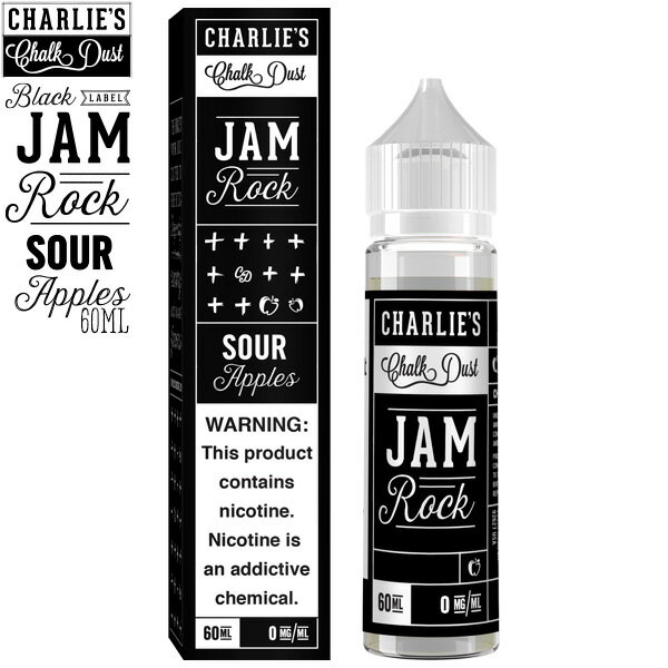 dq xCv VAPE Lbh 60ml W bN JAM ROCK AbvLfB[ |bv Charlie's Chalk Dust `[[Y `[N _Xg ubN[x V[Y y݌ɂzy02P26Mar16zyRCPz