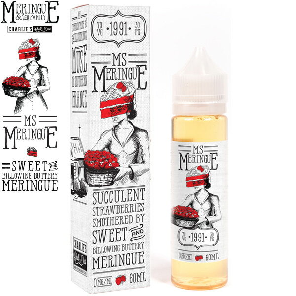 dq xCv VAPE Lbh 60ml ~X Q MS.MERINGUE Xgx[ o^[Q Charlie's Chalk Dust `[[Y `[N _Xg y݌ɂzy02P26Mar16zyRCPz