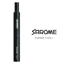 【キャンペーン中】【電子たばこ 充電式 プルームテック】 SAROME VAPE サロメ ベイプ 電子タバコ たばこカプセル装着可能 メンソール スターターセット ブラック 【在庫あり】