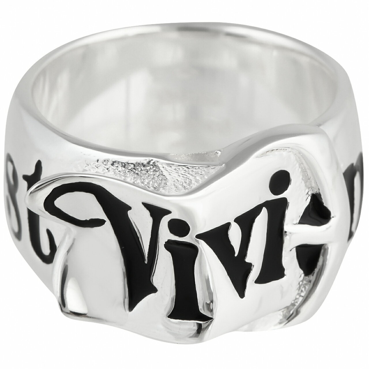 ヴィヴィアンウエストウッド リング 指輪 Vivienne Westwood ヴィヴィアン レディース メンズ ベルトリング シルバー 6404017V-01P107 【在庫あり】【誕生日 お祝い プレゼント ギフト】