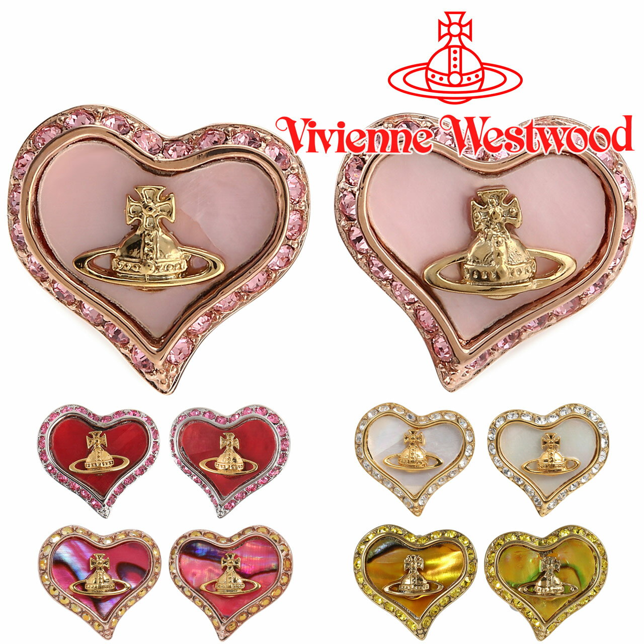 ヴィヴィアンウエストウッド ピアス 【2023年秋冬新色】 レディース Vivienne Westwood ペトラピアス 62010074 選べる7色 【あす楽】【母の日 誕生日 お祝い プレゼント ギフト】