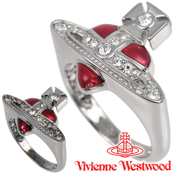 ヴィヴィアンウエストウッド リング 指輪 レディース Vivienne Westwood ヴィヴィアン ディアマンテハートリング 6404016Z 選べる2色 ...