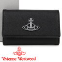 ヴィヴィアンウエストウッド キーケース Vivienne Westwood ヴィヴィアン 4連キーケース レディース メンズ ブラック 51020001 BIOGREEN SAFFIANO BLACK 【あす楽】【母の日 誕生日 お祝い プレゼント ギフト】