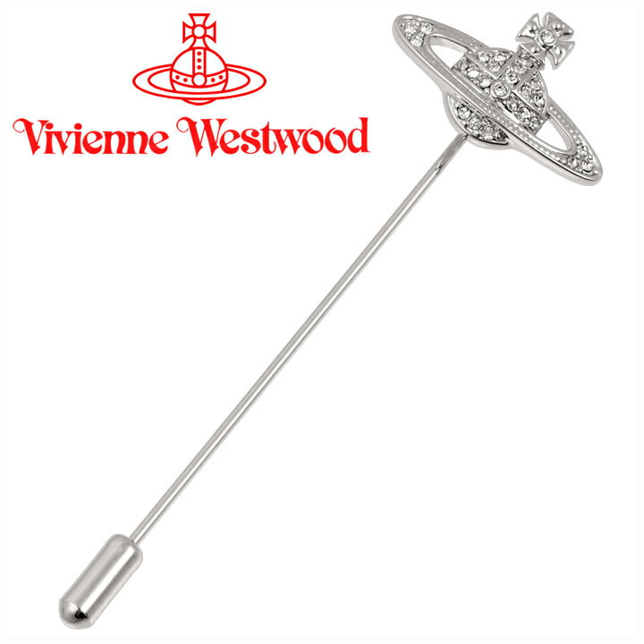 ヴィヴィアンウエストウッド ラペルピン Vivienne Westwood ヴィヴィアン ミニバスレリーフタイピン シルバー 65040007-W110 【あす楽】【送料無料】