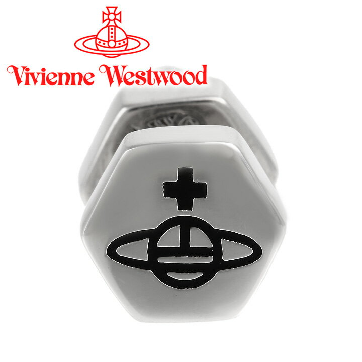 ヴィヴィアンウエストウッド ピアス Vivienne Westwood ヴィヴィアン アデルシングルスタッドピアス シルバー 片耳用 62010049-02P107 【あす楽】【父の日 誕生日 お祝い プレゼント ギフト】