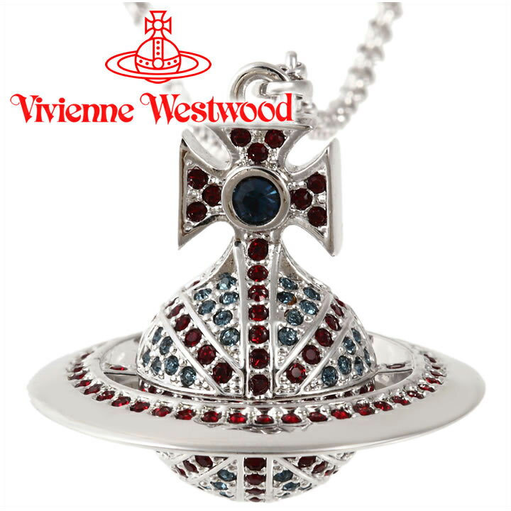 ヴィヴィアンウエストウッド ネックレス（レディース） ヴィヴィアンウエストウッド ネックレス Vivienne Westwood ヴィヴィアン ジャックオーブペンダント シルバー 752215B-1【あす楽】【母の日 誕生日 お祝い プレゼント ギフト】