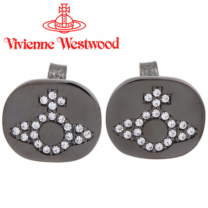 ヴィヴィアンウエストウッド ピアス メンズ レディース Vivienne Westwood ヴィヴィアン ミラノピアス ガンメタル BE625959/4 【あす楽】【父の日 誕生日 お祝い プレゼント ギフト】