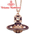 ヴィヴィアンウエストウッド ネックレス（レディース） ヴィヴィアンウエストウッド ネックレス レディース Vivienne Westwood ヴィヴィアン アレサスモールバスレリーフペンダント ピンクゴールド 63020193-G155 【あす楽】【母の日 誕生日 お祝い プレゼント ギフト】