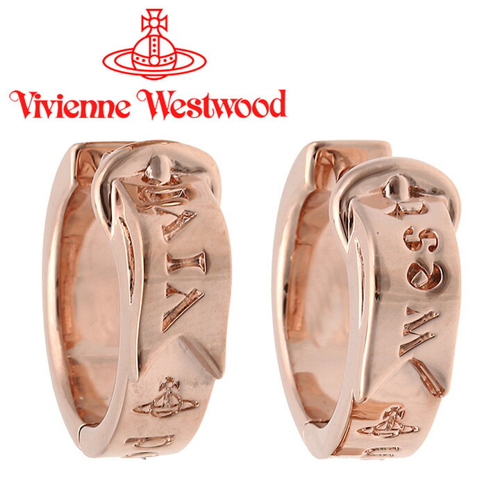 ヴィヴィアンウエストウッド ピアス レディース Vivienne Westwood フープピアス ヴィヴィアン ボビーピアス ピンクゴールド 62030032-G002 