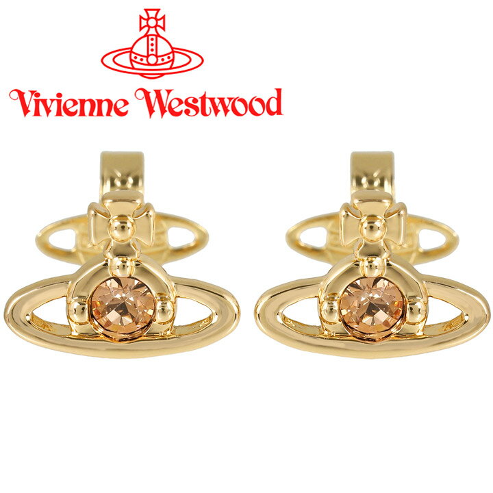 ヴィヴィアンウエストウッド ピアス Vivienne Westwood ヴィヴィアン レディース ナノソリティアピアス ゴールド×ローズゴールド 62010037-02R710 【あす楽】【父の日 誕生日 お祝い プレゼント ギフト】