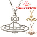 ヴィヴィアンウエストウッド ネックレス Vivienne Westwood ヴィヴィアン シンラインショートフラットオーブペンダント 63020260 選べる3色 【あす楽】【母の日 誕生日 お祝い プレゼント ギフト】