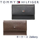 トミー ヒルフィガー キーケース トミーヒルフィガー キーケース TOMMY HILFIGER トミー キーホルダー 6連 鍵ケース ブラック ブラウン 選べる2カラー 31TL170006 【あす楽】【母の日 誕生日 お祝い プレゼント ギフト】