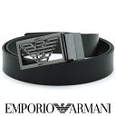 エンポリオアルマーニ メンズベルト リバーシブル トップピンバックル EMPORIO ARMANI ベルト メンズ ブラック ダークグレー Y4S507 Y134J 88244 【あす楽】【母の日 誕生日 お祝い プレゼント ギフト】