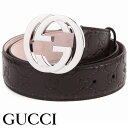 グッチ ベルト（メンズ） グッチ ベルト GUCCI グッチシマ Gバックル メンズベルト ダークブラウン 411924-CWC1N-2140 【あす楽】【入学祝い 誕生日 お祝い プレゼント ギフト】