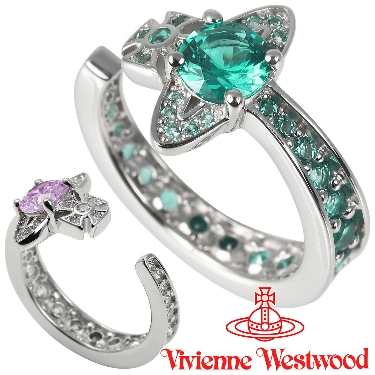 ヴィヴィアンウエストウッド リング 指輪 オーブ レディース マイテナリング 64040134 選べる2色 【在庫あり】【クリスマス 誕生日 お祝い プレゼント...