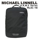 マイケルリンネル MICHAEL LINNELL リュックサック バックパック バッグ 22L 撥水 雨対策 メンズ レディース ビジネス 通勤 通学 ブラック...