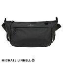 マイケルリンネル MICHAEL LINNELL ボディバッグ ショルダーバッグ ウエストバッグ 斜め掛けバッグ 10L 撥水 雨対策 メンズ レディース ブラック MLAC-36 【父の日 誕生日 お祝い プレゼント ギフト】(4)