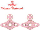 ヴィヴィアンウエストウッド ピアス レディース Vivienne Westwood ヴィヴィアン ジナイーダピアス ピンクゴールド×ピンク 62010286-02G102 【あす楽】【母の日 誕生日 お祝い プレゼント ギフト】