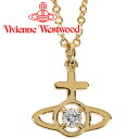 ヴィヴィアンウエストウッド ネックレス（レディース） ヴィヴィアンウエストウッド ネックレス レディース Vivienne Westwood ヴィヴィアン ラリータペンダント ゴールド 63020344-02R102 【あす楽】【母の日 誕生日 お祝い プレゼント ギフト】