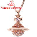 ヴィヴィアンウエストウッド ネックレス レディース Vivienne Westwood ヴィヴィアン ドンナペンダント ピンクゴールド×ライトピンクCZ 63020348-02G131 【あす楽】【母の日 誕生日 お祝い プレゼント ギフト】