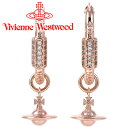 ヴィヴィアンウエストウッド フープピアス レディース Vivienne Westwood ヴィヴィアン ジョディピアス ピンクゴールド 6203006G-02G103 【あす楽】【母の日 誕生日 お祝い プレゼント ギフト】