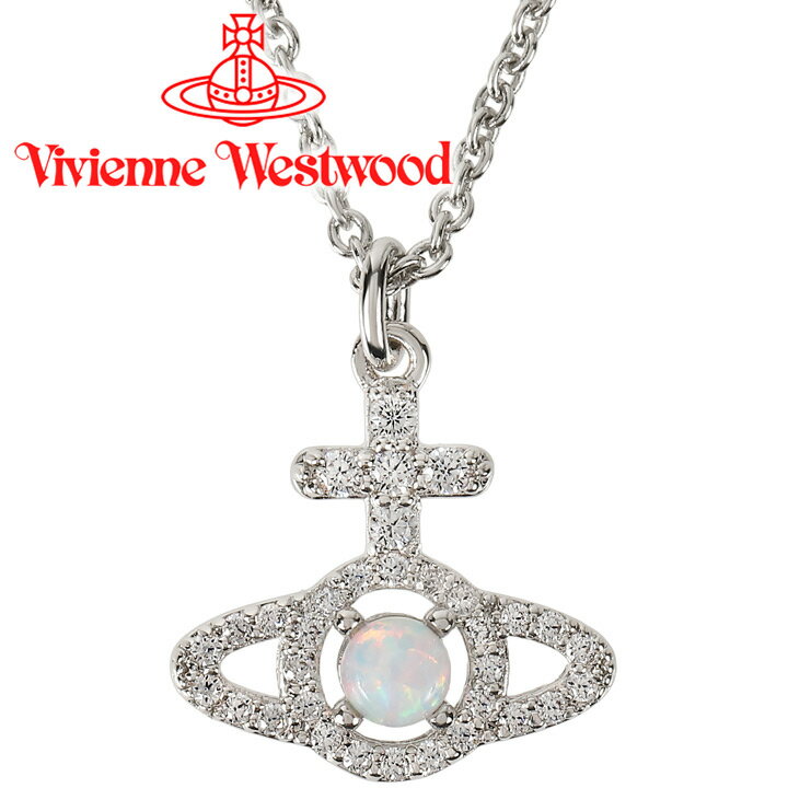 ヴィヴィアンウエストウッド ネックレス レディース Vivienne Westwood ヴィヴィアン オリンピアペンダント シルバー 6302037G-02P162 【あす楽】【母の日 誕生日 お祝い プレゼント ギフト】