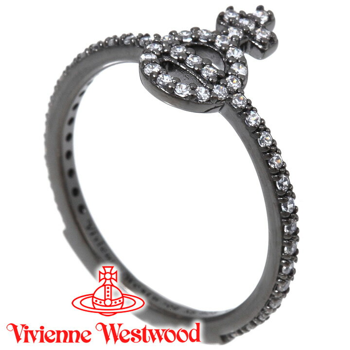 キングリング ヴィヴィアンウエストウッド リング 指輪 レディース Vivienne Westwood ヴィヴィアン ウィルバリング ガンメタル SR626812/4 【あす楽】【父の日 誕生日 お祝い プレゼント ギフト】