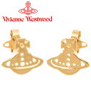 ヴィヴィアンウエストウッド ピアス レディース Vivienne Westwood ヴィヴィアン イエニピアス ゴールド BE1509/1 【あす楽】【母の日 誕生日 お祝い プレゼント ギフト】