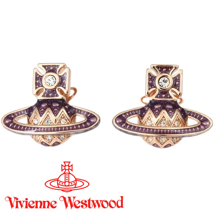 ヴィヴィアンウエストウッド ピアス レディース Vivienne Westwood ヴィヴィアン アレサバスレリーフピアス ピンクゴールド 62010152-G166 【あす楽】【父の日 誕生日 お祝い プレゼント ギフト】