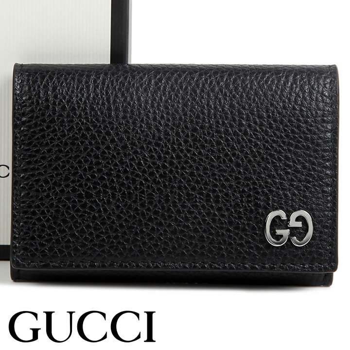 グッチ カードケース GUCCI カード入れ パスケース 名刺入れ ドリアン ブラック レディース メンズ 473923-A7M0N-1000  【母の日 誕生日 プレゼント ギフト】