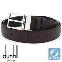 ダンヒル ベルト DUNHILL メンズベルト リバーシブル カドガン レザー メンズ 男性用 ブラウン ブラック 24R4T24PA644 【あす楽】【母の日 誕生日 お祝い プレゼント ギフト】