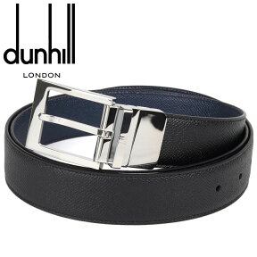 ダンヒル ベルト DUNHILL メンズベルト リバーシブル レザー メンズ 男性用 ブラック ネイビー 18F4T17CA001 【あす楽】【誕生日 お祝い プレゼント ギフト 贈り物】