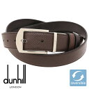 【クーポン配布中】 ダンヒル ベルト DUNHILL メンズベルト リバーシブル レザー 回転式バックル メンズ ブランド 男性用 ブラウン ブラック 26R4T04AA201 【在庫あり】【誕生日 お祝い プレゼント ギフト 贈り物】