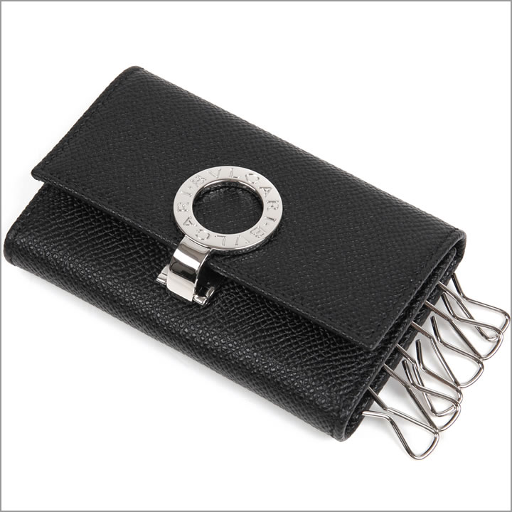 ブルガリ キーケース BVLGARI キーホルダー 6連 鍵ケース メンズ レディース ブル...