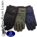 ポロ ラルフローレン 手袋 グローブ スマホ対応 タッチパネル対応 メンズ 羊革+ナイロン Polo Ralph Lauren PG0078 選べる3色 【在庫...
