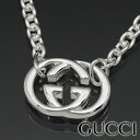 グッチ ネックレス GUCCI ペンダント シルバー アクセサリー シルバー925 レディース メンズ Gモチーフ GG ペンダント 190489-J8400-8106 【あす楽】 【母の日 誕生日 お祝い プレゼント ギフト】