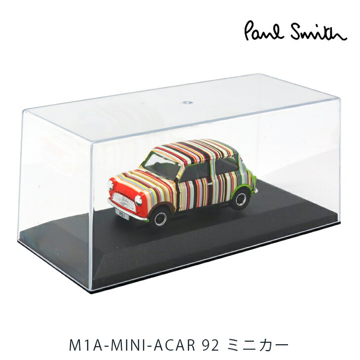ポールスミス ミニカー PaulSmith ミニクーパーミニチュア 模型 フィギュア MINI ACAR 92 【あす楽】 【父の日 誕生日 お祝い プレゼント ギフト】