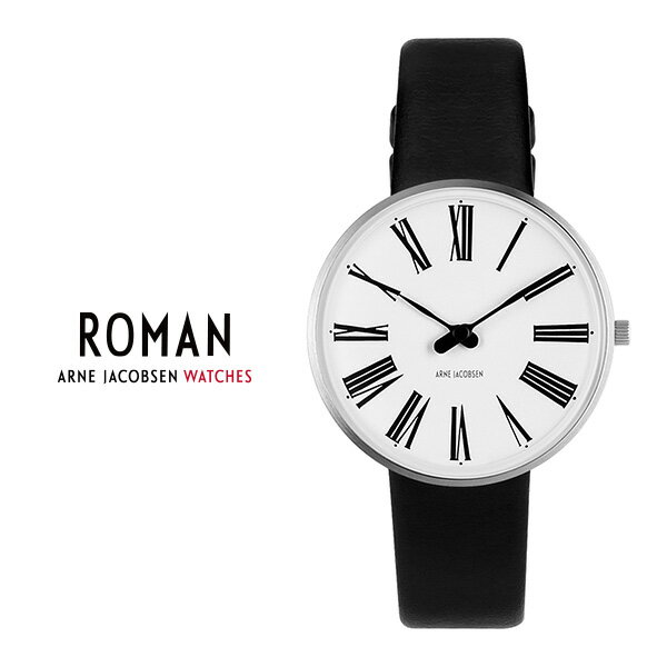 ARNE JACOBSEN  䥳֥ ROMAN 30mm 53300-1401 WATCH ޥ å ۥ磻 쥶 ֥å ӻ  ʡۡڤ󤻡