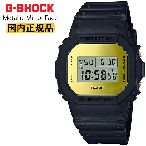 カシオ Gショック ORIGIN メタリック・ミラーフェイス ブラック＆ゴールド DW-5600BBMB-1JF CASIO G-SHOCK オリジン Metallic Mirror F..