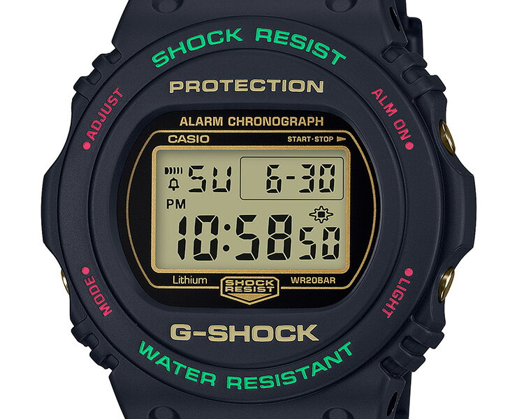 CASIO(カシオ)『G-SHOCK/BABY-G(DW-5700TH-1JF/BGD-570TH-1JF)』