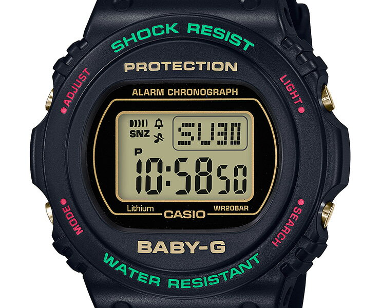 CASIO(カシオ)『G-SHOCK/BABY-G(DW-5700TH-1JF/BGD-570TH-1JF)』