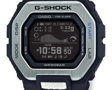 正規品 カシオ Gショック スポーツライン Gライド スマートフォンリンク ブラック&ホワイト GBX-100-7JF CASIO G-SHOCK G-LIDE MIP液晶 デジタル Bluetooth搭載 タイドグラフ ムーンデータ 日の出/日の入り時刻表示 黒 白 メンズ 腕時計 (GBX1007JF)【あす楽】