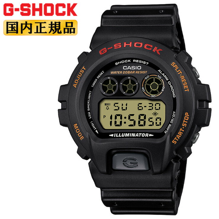 G-SHOCK ORIGIN DW-6900UB-9JF ブラック カシオ Gショック オリジン CASIO デジタル 三つ目デザイン 定番モデル LEDバックライト 黒 メンズ 腕時計 （DW6900UB9JF）【あす楽】