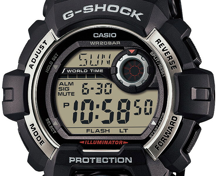 G-SHOCK Gショック G-8900S-1JF ブラック カシオ ビッグケース 見やすい大型液晶 2...