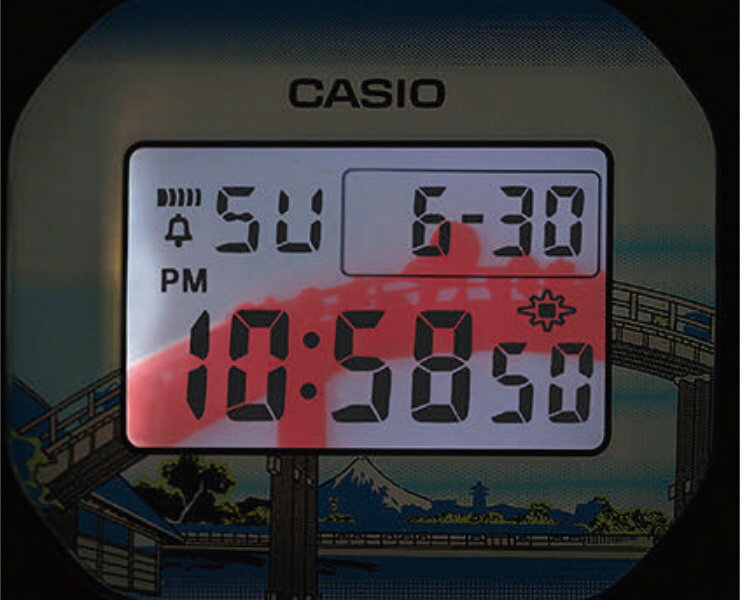 G-SHOCK 葛飾北斎「深川万年橋下」 DW...の紹介画像3