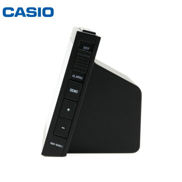電波 めざまし 時計 DQD-5000J-1JF CASIO カシオ ダブルアラーム カレンダー 温度 湿度 【お取り寄せ】【02P26Mar16】 【RCP】