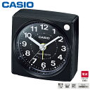 カシオ 電波 めざまし 時計 TQ-750J-1JF CASIO 電子音 アラーム スヌーズ ライト 秒針停止 クロック 【お取り寄せ】